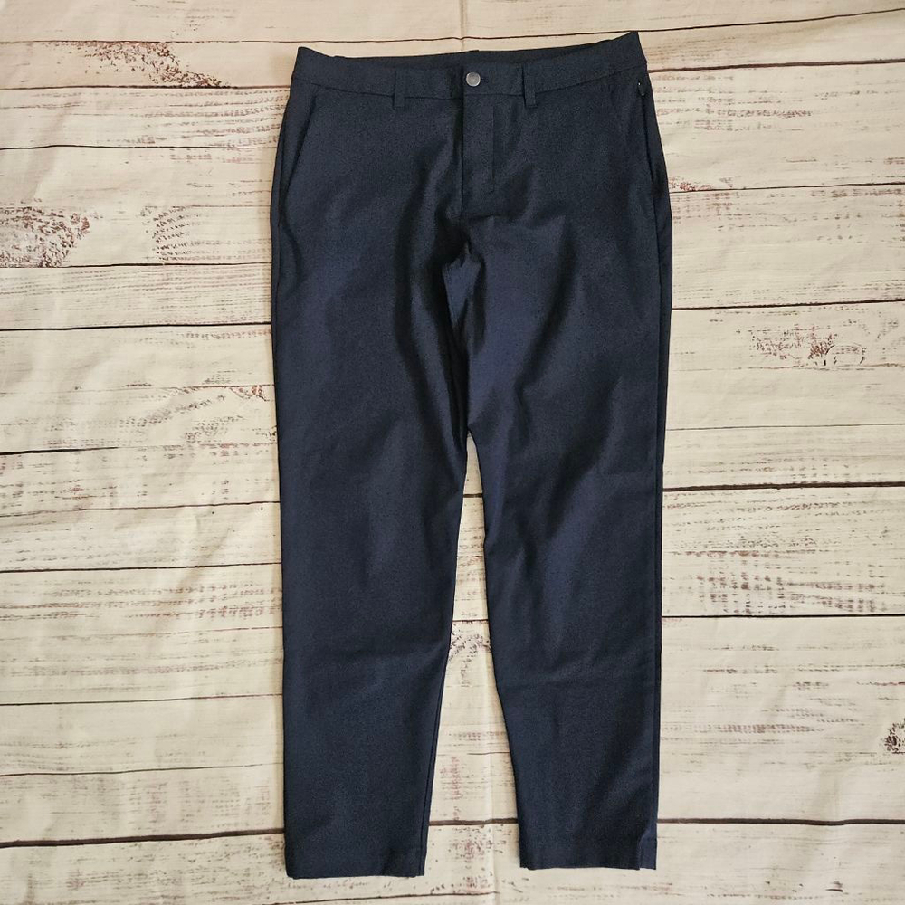 Lululemon ABC Slim Fit Trouser Warpstreme Blue Mens 31